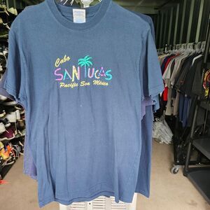 Cabo San Lucas Navy Blue Tee
